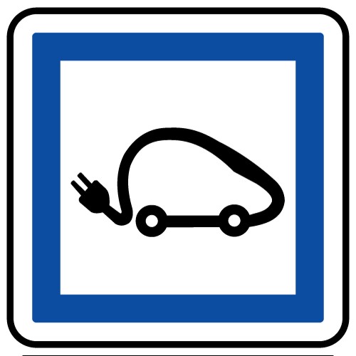 Logo borne de recharge